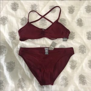 Aerie Scoop Neck Bikini Set